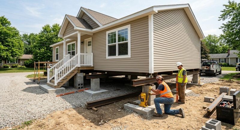 House Leveling in Sidney, OH