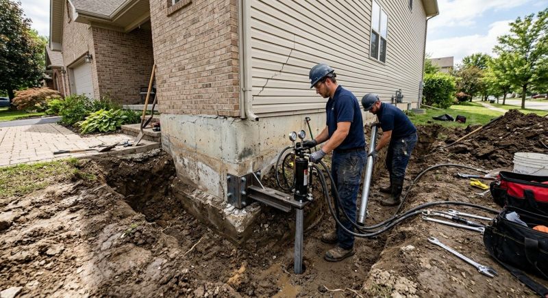 Settling Foundation Service in Sidney, OH