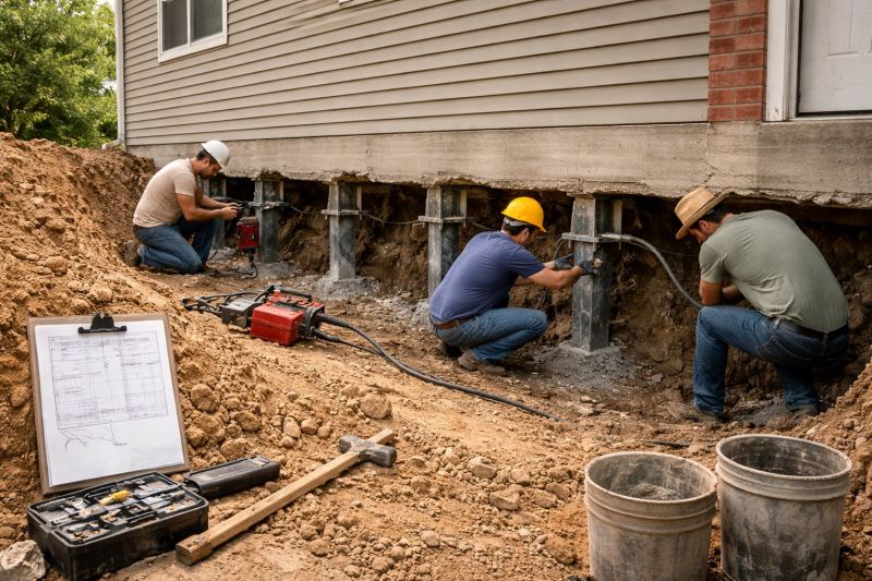 Foundation Repair in Troy, OH