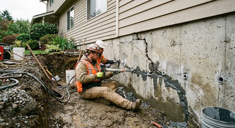 Basement Foundation Repair in Springfield, OH