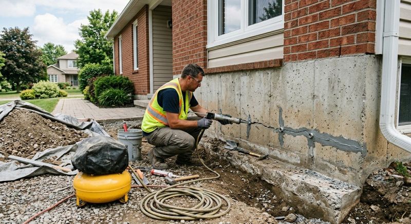 Basement Foundation Repair in Yellow Springs, OH