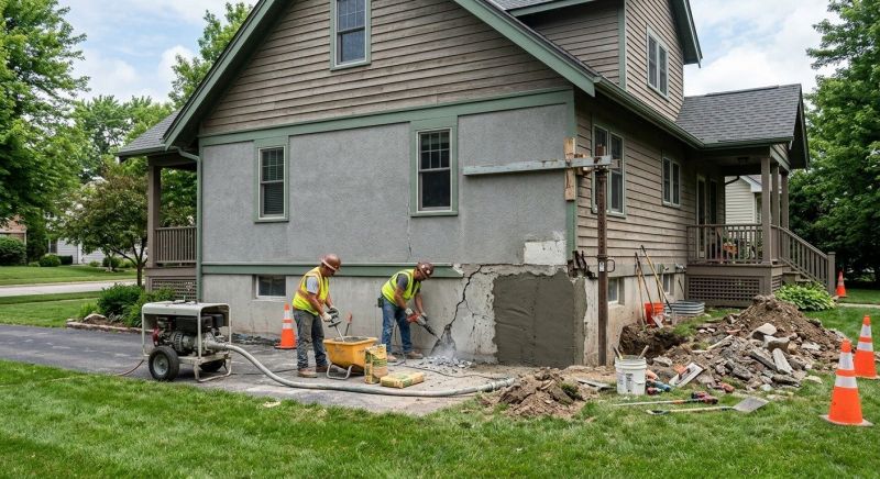 Building Foundation Repair in Greene County, OH