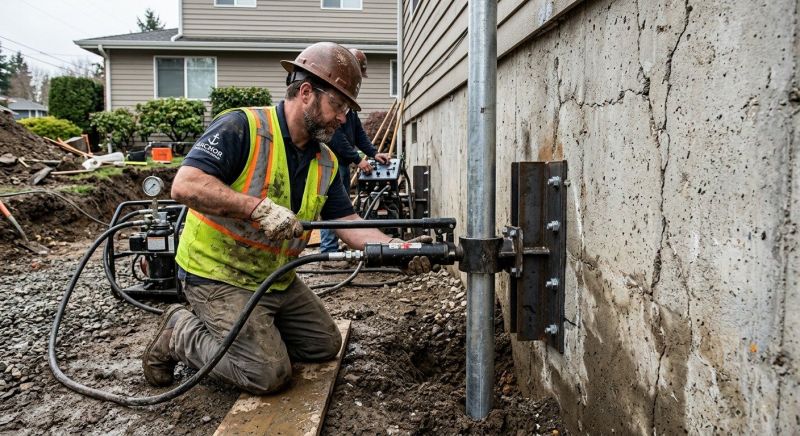 Concrete Foundation Leveling in Clark County, OH