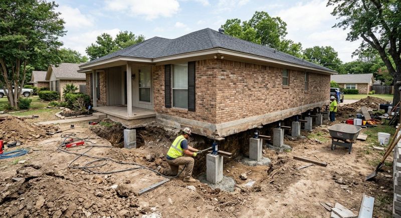 Concrete Foundation Leveling in Englewood, OH