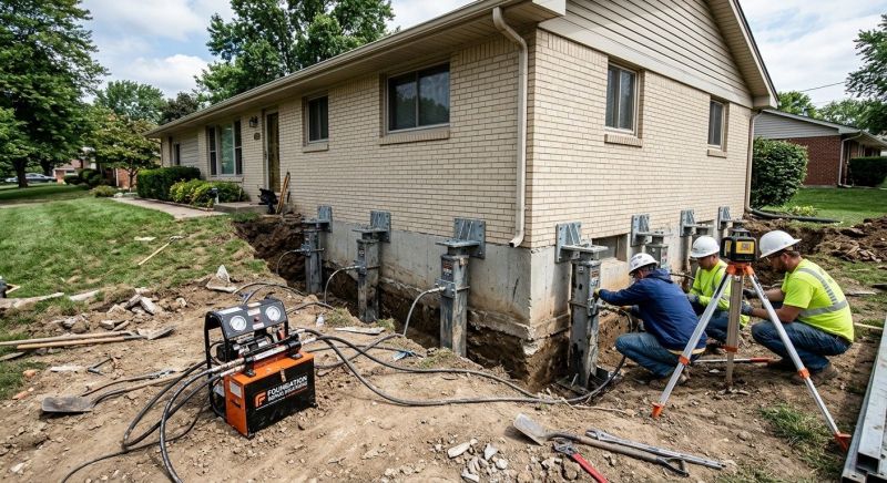Concrete Foundation Leveling in Sidney, OH