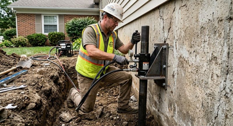 Concrete Foundation Leveling in Springfield, OH