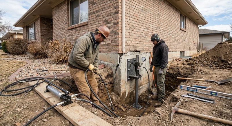 Concrete Foundation Repair in Fairborn, OH