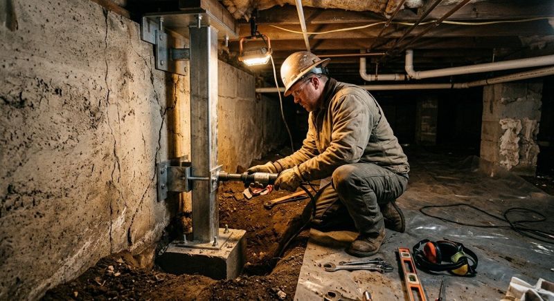 Crawlspace Foundation Repair in Piqua, OH