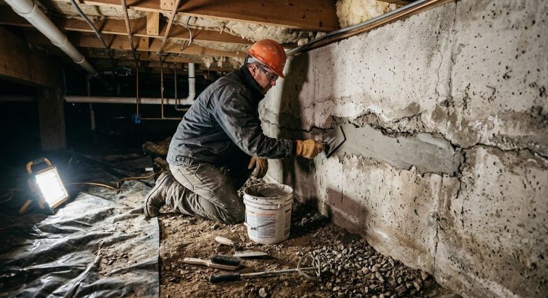 Crawlspace Foundation Repair in Springfield, OH