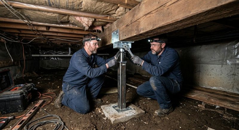 Crawlspace Foundation Repair in West Milton, OH