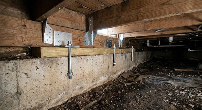 Crawlspace Structural Repair in Troy, OH