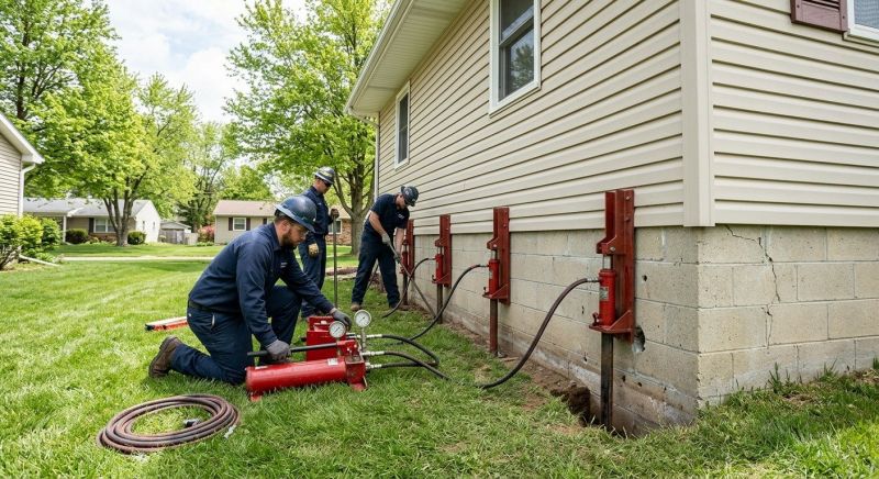 Foundation Jacking in New Carlisle, OH