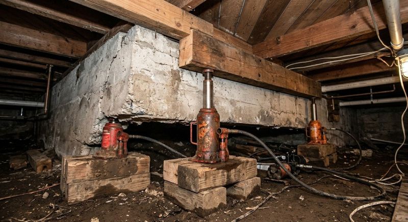 Foundation Jacking in Piqua, OH