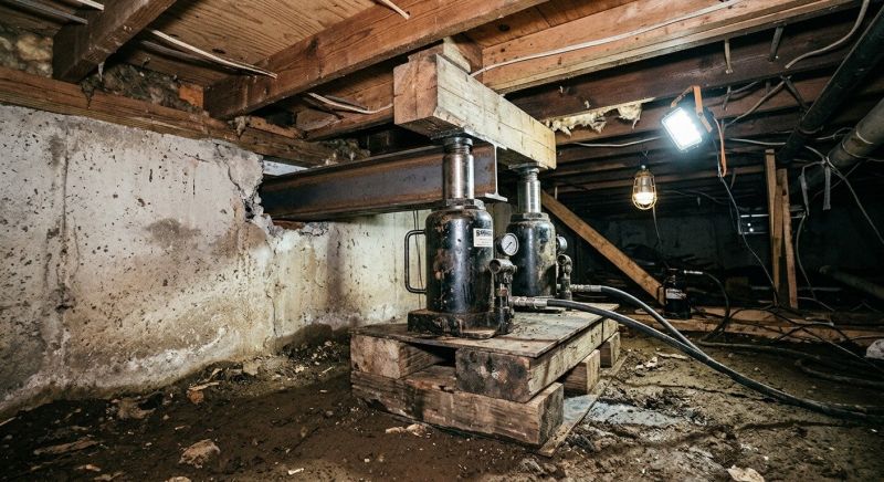 Foundation Jacking in Piqua, OH