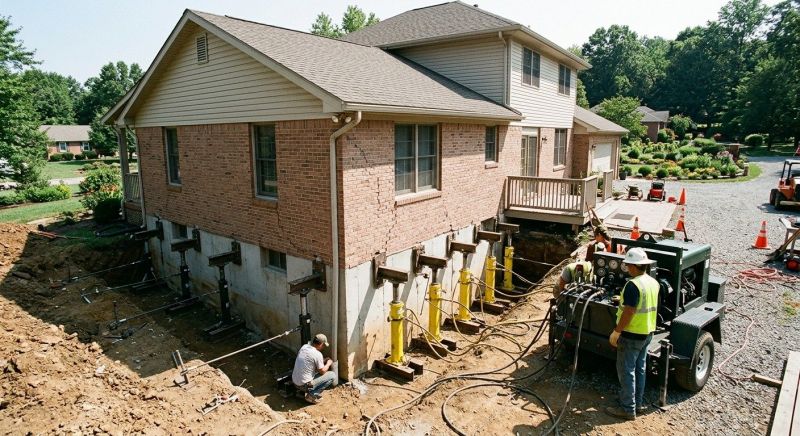 Foundation Jacking in Vandalia, OH