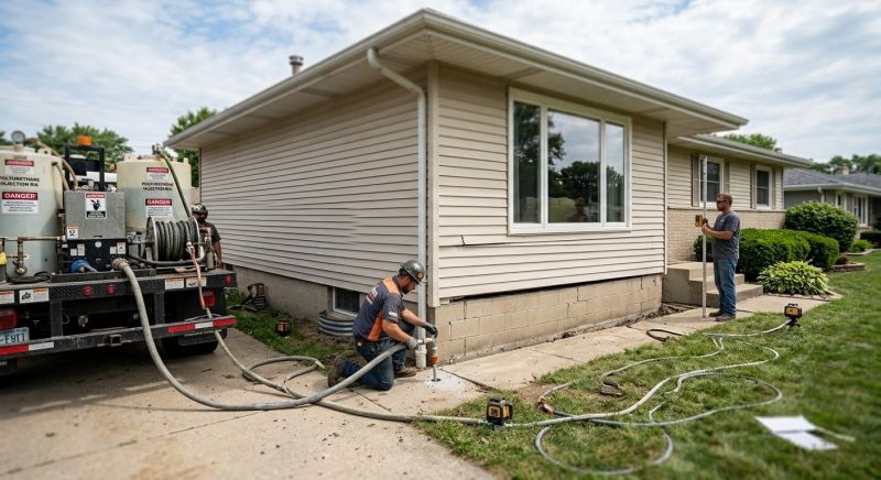 Foundation Lifting in Dayton, OH