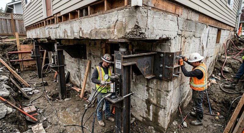 Foundation Lifting in Dayton, OH
