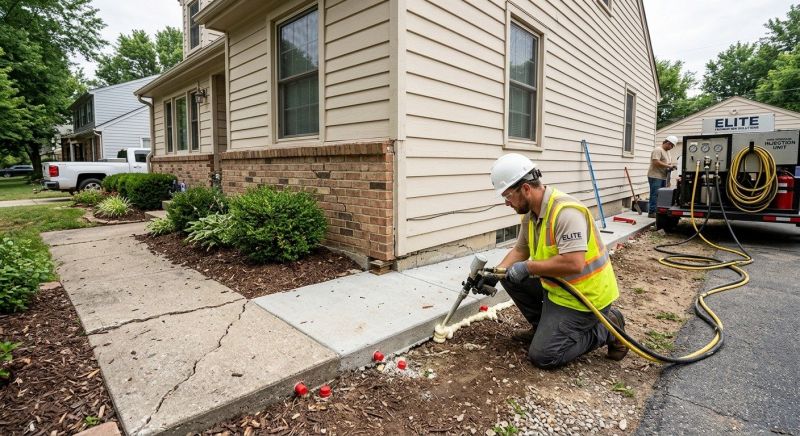 Foundation Lifting in Miami County, OH