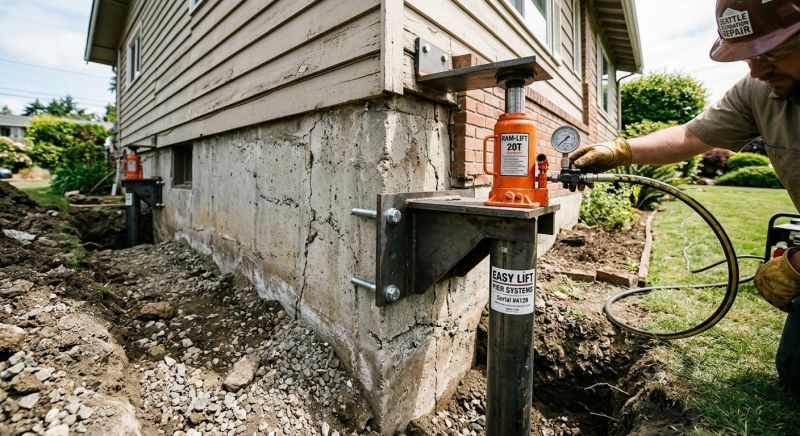 Foundation Lifting in Piqua, OH