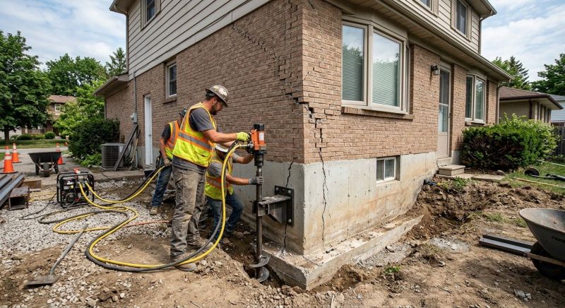 Foundation Lifting in West Milton, OH