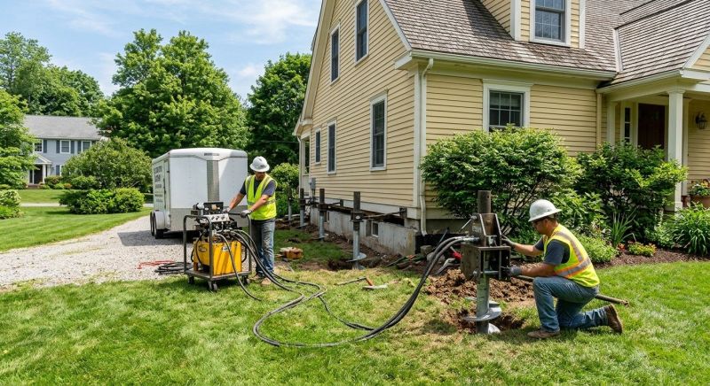 Foundation Lifting in Yellow Springs, OH