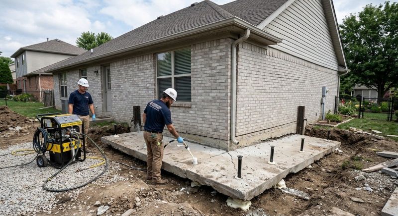 Foundation Lifting in Yellow Springs, OH