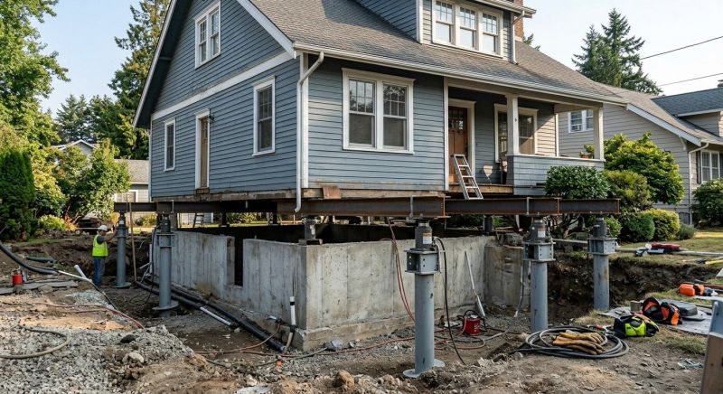 Foundation Raising in Englewood, OH