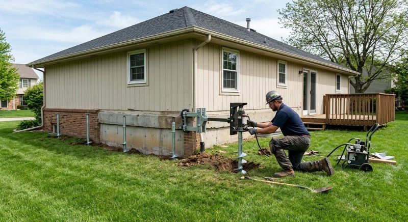 Foundation Raising in Troy, OH