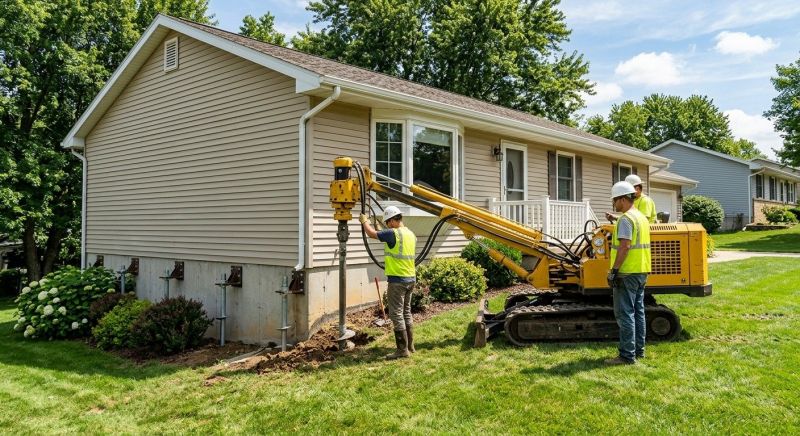 Foundation Raising in Piqua, OH