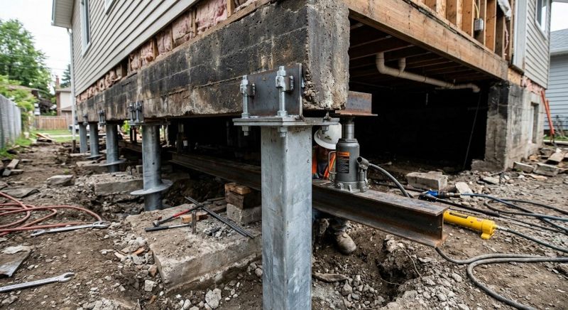 Foundation Raising in Springfield, OH