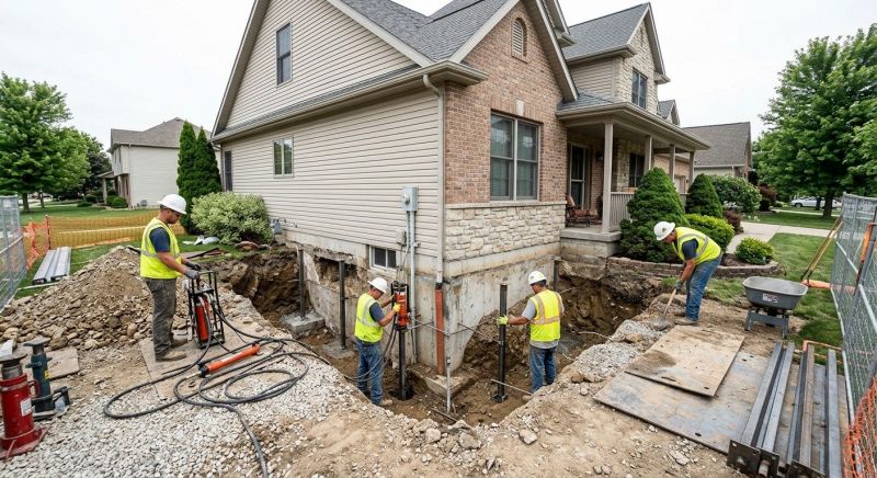 Foundation Renovation in Troy, OH