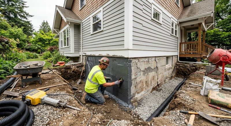 Foundation Renovation in Troy, OH