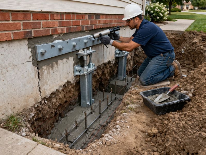 Foundation Repair in Troy, OH