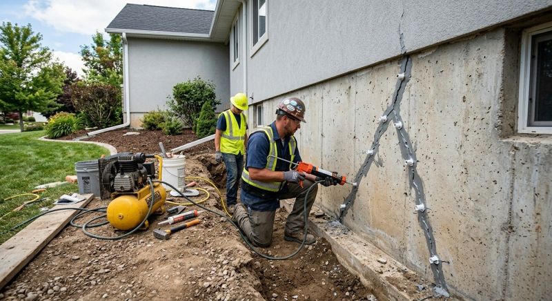 Foundation Repair in New Carlisle, OH