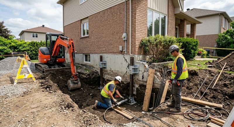Foundation Repair in Russia, OH