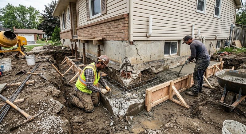 Foundation Repair in Tipp City, OH