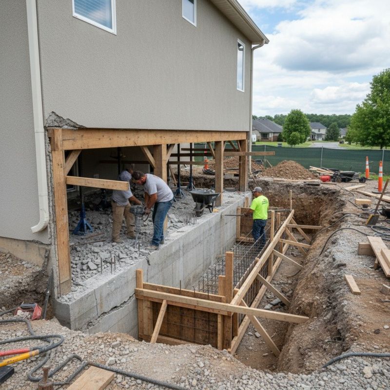 Foundation Repair in Urbana, OH