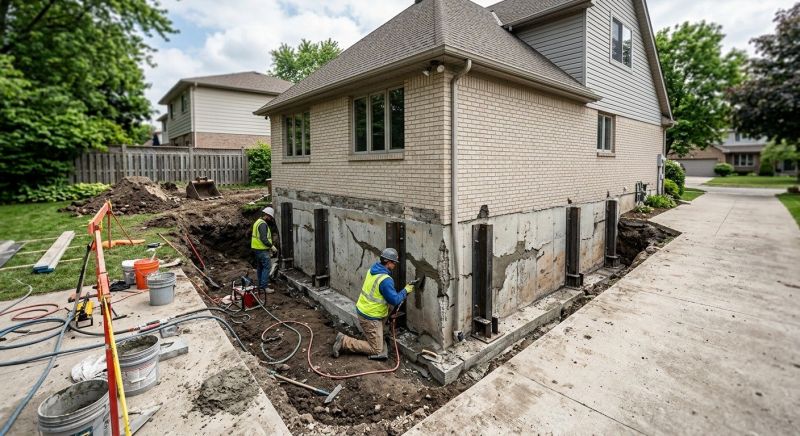 Foundation Repair in West Milton, OH
