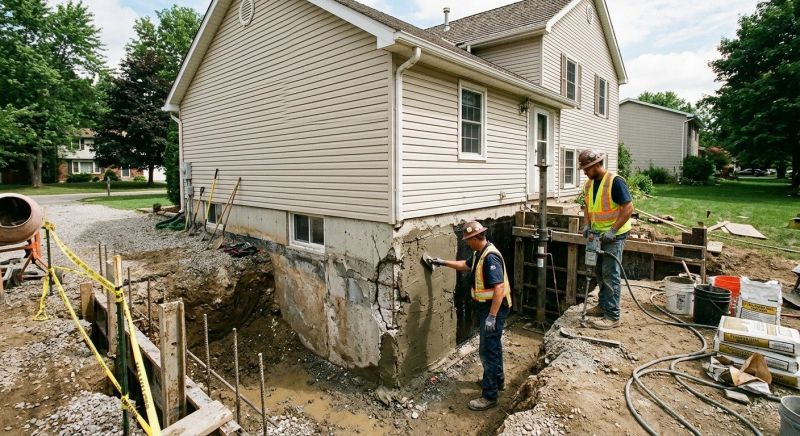 Foundation Restoration in Troy, OH