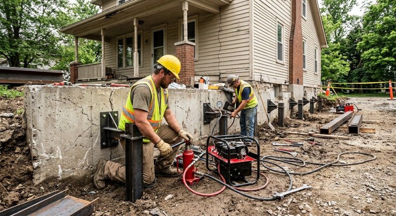 Foundation Stabilizing in Greene County, OH