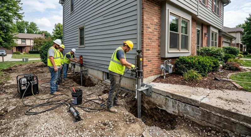 Foundation Stabilizing in Greenville, OH