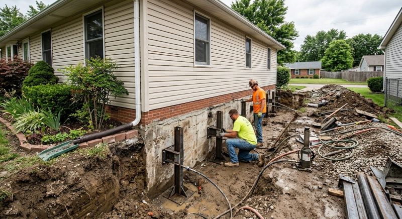 Foundation Stabilizing in New Carlisle, OH