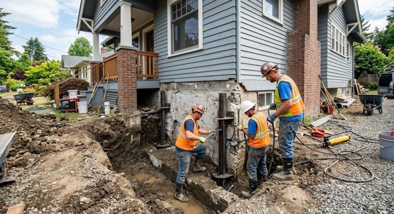Foundation Stabilizing in Piqua, OH