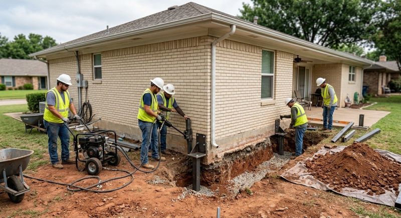 Foundation Stabilizing in West Milton, OH