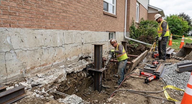 Foundation Structural Repair in New Lebanon, OH