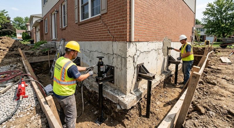 Foundation Structural Repair in Sidney, OH