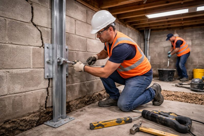 Foundation Structural Repair in Vandalia, OH