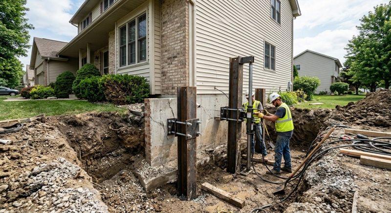 Foundation Underpinning in Troy, OH