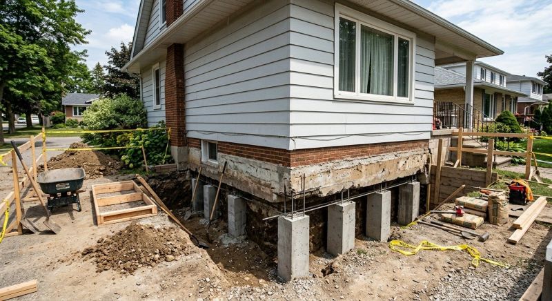 Foundation Underpinning in Troy, OH