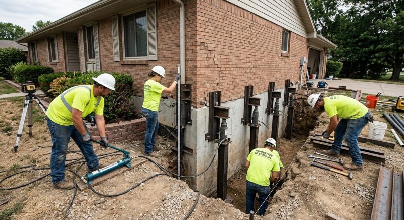 Home Foundation Leveling in Medway, OH